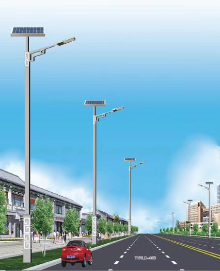哈巴河县城乡建设太阳能路灯